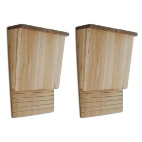 Bat houses 2 units 22x12x34 cm by vidaXL, bat shelters - Ref: Foro24-41293, Price: 33,96 €, Discount: %