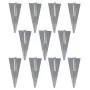 Valla metálica con estacas y postes acero galvanizado 25x1 m de vidaXL, Paneles de vallas - Ref: Foro24-141507, Precio: 278,3...