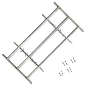 Reja de seguridad ajustable ventana con 3 barras 700-1050 mm de vidaXL, Ventanas - Ref: Foro24-141383, Precio: 48,10 €, Descu...