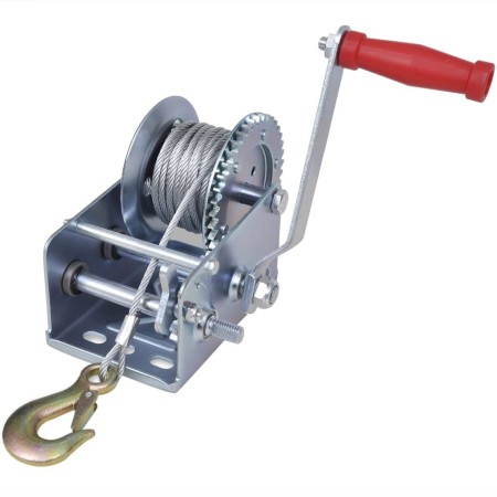 Cabrestante manual 1130 kg de vidaXL, Cabrestantes - Ref: Foro24-141631, Precio: 46,72 €, Descuento: %
