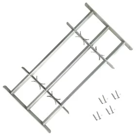 Adjustable window security grille with 3 bars 1000-1500mm by vidaXL, Windows - Ref: Foro24-141384, Price: 56,35 €, Discount: %