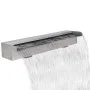 Fuente cascada rectangular piscina acero inoxidable 60 cm de vidaXL, Fuentes y cascadas - Ref: Foro24-41667, Precio: 86,87 €,...
