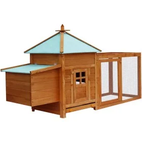 Gallinero de exterior de vidaXL, Jaulas y habitáculos para animales pequeños - Ref: Foro24-170220, Precio: 245,57 €, Descuent...