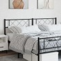 Cabecero de metal negro 180 cm de , Cabeceros y pies de cama - Ref: Foro24-372313, Precio: 31,24 €, Descuento: %