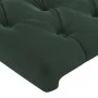 Cabeceros 2 unidades de terciopelo verde oscuro 90x7x78/88 cm de , Cabeceros y pies de cama - Ref: Foro24-3116707, Precio: 92...