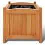 Juego de arriates de madera 2 unidades 30x30x30 cm de vidaXL, Maceteros y jardineras - Ref: Foro24-41301, Precio: 51,11 €, De...