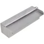 Fuente cascada rectangular LED piscina acero inoxidable 30 cm de vidaXL, Fuentes y cascadas - Ref: Foro24-41671, Precio: 49,9...