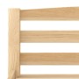 Estructura de cama de madera de pino maciza 140x200 cm de vidaXL, Camas y somieres - Ref: Foro24-322064, Precio: 122,97 €, De...