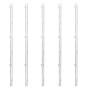 Valla metálica con estacas postes acero galvanizado 15x1,25 m de vidaXL, Paneles de vallas - Ref: Foro24-141504, Precio: 214,...