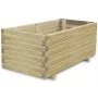 Rectangular raised wooden bed 100x50x40 cm by vidaXL, Pots and planters - Ref: Foro24-41660, Price: 119,86 €, Discount: %