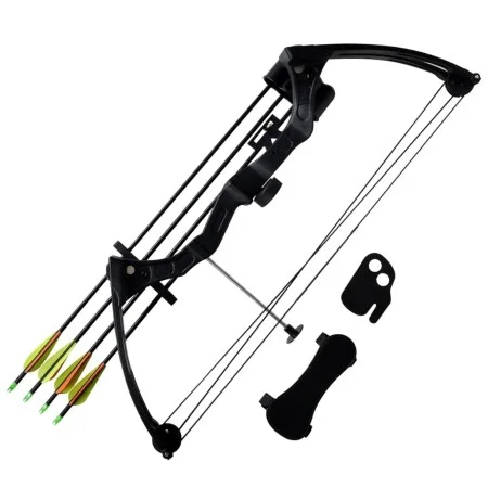 Arco compuesto para jóvenes con accesorios y flechas aluminio de vidaXL, Arcos compuestos - Ref: Foro24-90853, Precio: 78,55 ...