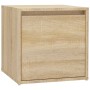 Set de muebles de recibidor madera contrachapada color roble de , Armarios roperos - Ref: Foro24-3082047, Precio: 107,18 €, D...