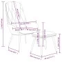 Entspannungssessel mit senfgelbem Samthocker von , Sessel - Ref: Foro24-3097626, Preis: 128,02 €, Rabatt: %