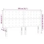 Kopfteile 4 Einheiten aus taupegrauem Stoff 100x5x78/88 cm von , Kopf- und Fußteile - Ref: Foro24-3116792, Preis: 140,95 €, R...