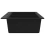 Built-in two-bowl black granite sink by vidaXL, Sinks - Ref: Foro24-141675, Price: 291,05 €, Discount: %