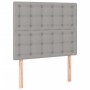 Cama box spring con colchón tela gris claro 80x200 cm de , Camas y somieres - Ref: Foro24-3132265, Precio: 329,18 €, Descuent...