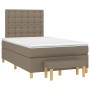 Cama box spring con colchón tela gris taupe 120x200 cm de , Camas y somieres - Ref: Foro24-3137465, Precio: 455,46 €, Descuen...