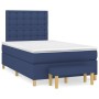 Cama box spring con colchón tela azul 120x200 cm de , Camas y somieres - Ref: Foro24-3137467, Precio: 457,30 €, Descuento: %