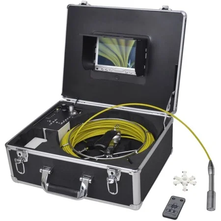 Cámara de inspección de tuberías 30 m con caja de control DVR de vidaXL, Sondas y visores - Ref: Foro24-141772, Precio: 695,4...