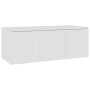 Mueble para TV madera contrachapada blanco 80x34x30 cm de vidaXL, Muebles TV - Ref: Foro24-801859, Precio: 60,94 €, Descuento: %