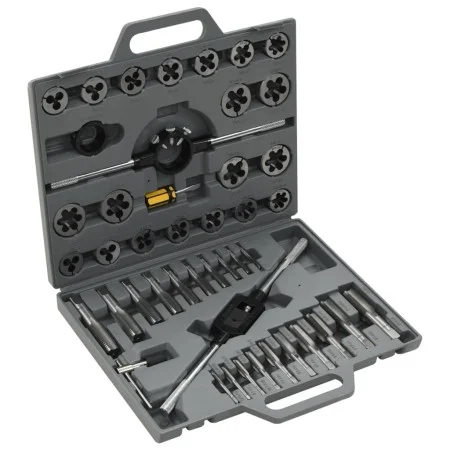 Set de machos y terrajas 45 piezas by vidaXL, Threads - Ref: Foro24-210319, Price: 126,75 €, Discount: %