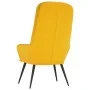 Sillón de relax de terciopelo amarillo mostaza de , Sillones - Ref: Foro24-341201, Precio: 108,72 €, Descuento: %