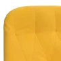Sillón de relax de terciopelo amarillo mostaza de , Sillones - Ref: Foro24-341201, Precio: 108,72 €, Descuento: %