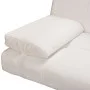 Sofá cama con dos cojines cuero artificial ajustable crema de vidaXL, Sofás - Ref: Foro24-241723, Precio: 183,04 €, Descuento: %