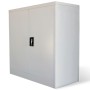 Armario de oficina 2 puertas 90 cm acero gris de vidaXL, Armarios archivadores - Ref: Foro24-20114, Precio: 196,60 €, Descuen...