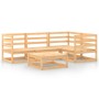 Juego de muebles de jardín 5 piezas madera maciza de pino de , Conjuntos de jardín - Ref: Foro24-3075549, Precio: 274,10 €, D...