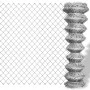 Valla de tela metálica acero galvanizado plateado 25x1,5 m de vidaXL, Paneles de vallas - Ref: Foro24-141493, Precio: 138,62 ...