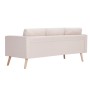 Conjunto de sofás 2 piezas tela color crema de , Sofás - Ref: Foro24-276851, Precio: 685,32 €, Descuento: %
