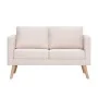 2-piece sofa set in cream fabric by , Sofas - Ref: Foro24-276851, Price: 633,98 €, Discount: %