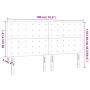 Cabeceros 4 unidades cuero sintético capuchino 90x5x78/88 cm de , Cabeceros y pies de cama - Ref: Foro24-3116439, Precio: 149...