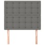 Cabeceros 2 unidades de tela gris oscuro 80x5x78/88 cm de , Cabeceros y pies de cama - Ref: Foro24-3116741, Precio: 93,88 €, ...