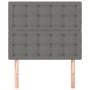 Cabeceros 2 unidades de tela gris oscuro 100x5x78/88 cm de , Cabeceros y pies de cama - Ref: Foro24-3116757, Precio: 66,16 €,...