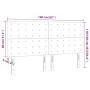 Headboards 4 units of black fabric 80x5x78/88 cm by , Headboards and footboards - Ref: Foro24-3116774, Price: 127,87 €, Disco...