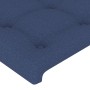 Cabecero con orejas de tela azul 163x16x118/128 cm de , Cabeceros y pies de cama - Ref: Foro24-3120026, Precio: 132,01 €, Des...
