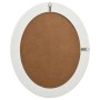 Espejo de pared estilo barroco blanco 50x60 cm en Espejos | Comprar online en Foru.es