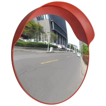 Espejo de tráfico convexo plástico naranja 60 cm de vidaXL, Señales de carretera y tráfico - Ref: Foro24-141681, Precio: 56,4...