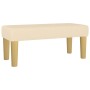 Cama box spring con colchón tela color crema 90x190 cm de , Camas y somieres - Ref: Foro24-3137282, Precio: 377,35 €, Descuen...