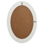 Espejo de pared estilo barroco blanco 50x70 cm en Espejos | Comprar online en Foru.es