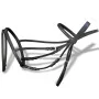 Brida Flash de Cuero Negro con Riendas y Bocado (Caballo Percherón) de vidaXL, Cabezadas - Ref: Foro24-90896, Precio: 39,53 €...