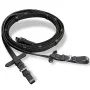 Brida Flash de Cuero Negro con Riendas y Bocado (Caballo Percherón) de vidaXL, Cabezadas - Ref: Foro24-90896, Precio: 39,53 €...