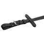 Brida Flash de Cuero Negro con Riendas y Bocado (Caballo Percherón) de vidaXL, Cabezadas - Ref: Foro24-90896, Precio: 41,82 €...