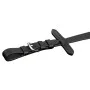 Brida Flash de Cuero Negro con Riendas y Bocado (Caballo Percherón) de vidaXL, Cabezadas - Ref: Foro24-90896, Precio: 39,53 €...