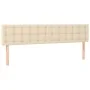 Headboards 2 units of cream-colored fabric 80x5x78/88 cm by , Headboards and footboards - Ref: Foro24-346481, Price: 66,97 €,...