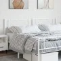 White metal headboard 160 cm by , Headboards and footboards - Ref: Foro24-372361, Price: 27,95 €, Discount: %