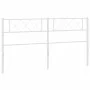 White metal headboard 160 cm by , Headboards and footboards - Ref: Foro24-372361, Price: 27,95 €, Discount: %