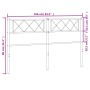 Cabecero de metal blanco 160 cm de , Cabeceros y pies de cama - Ref: Foro24-372361, Precio: 28,52 €, Descuento: %